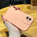 Callyue iPhone 16 6.1 TPU Case Circular Edges Camera Protection Black by Deal US