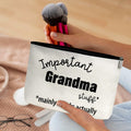Gigi Gifts Makeup Cosmetic Bag for Grandma Women Best Gigi Ever - C08 by Deal US