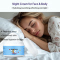 Night Moisturizer Face & Body Hydrating Cream with Lavender Scent by Deal US