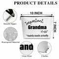 Gigi Gifts Makeup Cosmetic Bag for Grandma Women Best Gigi Ever - C08 by Deal US