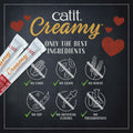BestBy06/25 Catit Creamy Lickable Cat Treat Salmon 5-Pack Hydrating Healthy by Deal US