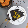 ZJTMJN 40pcs Silver Cheers to 50 Years 50th Birthday Cocktail Napkins by Deal US
