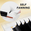 SWANIYA Lash Extensions 0.05 Thickness D Curl 8-15mm Mix Volume Black by Deal US