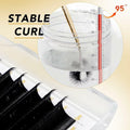 SWANIYA Lash Extensions 0.05 Thickness D Curl 8-15mm Mix Volume Black by Deal US