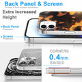 buccilly iPhone 12/12 Pro TPU Shockproof Case Brown Tortoise Shell by Deal US