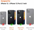 buccilly iPhone 12/12 Pro TPU Shockproof Case Azure Slim Soft Cover by Deal US