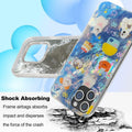 buccilly iPhone 12/12 Pro TPU Shockproof Case Azure Slim Soft Cover by Deal US