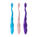 Brush Buddies Barbie Kids Toothbrush 3 Pack Soft Bristle Multi-Colored by Deal US