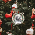 E&S Imports Old English Sheepdog Ceramic Ornament DIY Personalizable Glazed by Deal US