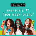 FREEMAN Charcoal & Black Sugar Mud Mask Detoxifying Facial Treatment 0.5oz by Deal US