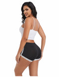 Aesphelia Sexy Lace Trim Anti-Chafing Shorts Black Size M by Deal US