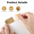600 PCS Christmas Gift Tag Stickers 1.18x2in Self-Adhesive Labels by Deal US