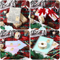 600 PCS Christmas Gift Tag Stickers 1.18x2in Self-Adhesive Labels by Deal US