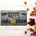 JennyGems Halloween Wooden Sign Indoor Decor Bats Pumpkin Made in USA by Deal US