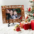 SSQBZU New Born Baby 'My 1st Christmas' Photo Frame 4x6 White by Deal US
