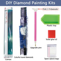 Rousp Christmas Diamond Painting Kit Winter Village 16x20 inch by Deal US