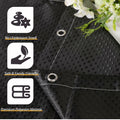 SPEPLA Shower Curtain Liner 71x71 White Waterproof Washable with Hooks by Deal US