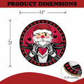 Bolisom Valentines Day Wood Door Sign Red Black Hearts Outdoor Porch Decor by Deal US