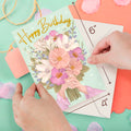 Birthday Cards Assortment Women Gold Foil 4x6 Envelopes 24 Pack by Deal US