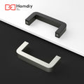 homdiy Stainless Steel Cabinet Pulls 6.25in Hole Center Silver 10Pack by Deal US