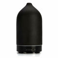 Ceramic Ultrasonic Oil Diffuser Wood Grain Black 100ML USB Adapter 7-Color LED by Deal US