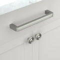 homdiy Stainless Steel Cabinet Pulls 6.25in Hole Center Silver 10Pack by Deal US