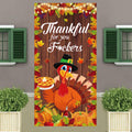 Friendsgiving Party Door Cover Banner Large Autumn 6x2.9 Ft Backdrop by Deal US