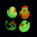 Fun Express Mini Glow-in-The-Dark Halloween Rubber Duckies 1" Pack of 12 by Deal US