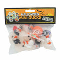 Fun Express Mini Glow-in-The-Dark Halloween Rubber Duckies 1" Pack of 12 by Deal US