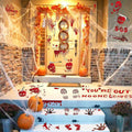 RUOKEXIN Halloween Window Clings & Wall Decals Bloody Handprint 9 Sheets by Deal US