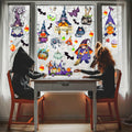 RUOKEXIN Halloween Window Stickers 101 Pcs Double-Sided Removable Decals by Deal US