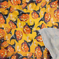 PMAIHNAS Women's Fashion Silk Halloween Pumpkin Satin Scarf 23.6x23.6 by Deal US