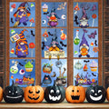 RUOKEXIN Halloween Window Stickers 101 Pcs Double-Sided Removable Decals by Deal US