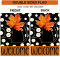 Halloween Garden Flag 12x18in Double Sided Black Cat Yard Outdoor Decor by Deal US