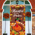 Friendsgiving Party Door Cover Banner Large Autumn 6x2.9 Ft Backdrop by Deal US