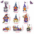 RUOKEXIN Halloween Window Stickers 101 Pcs Double-Sided Removable Decals by Deal US