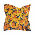 PMAIHNAS Women's Fashion Silk Halloween Pumpkin Satin Scarf 23.6x23.6 by Deal US