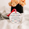 BEST Canvas Wall Art Funny Christmas Ornaments 2023 Gifts for Coworkers by Deal US