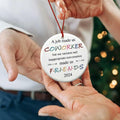 BEST Canvas Wall Art Funny Christmas Ornaments 2023 Gifts for Coworkers by Deal US