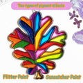 Ayhuhra Valentine Monster Suncatchers Craft DIY Kit 28 Sets by Deal US