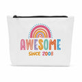 Sldpngo 17th Birthday Makeup Bag Cosmetic Pouch Girls Pink by Deal US