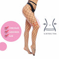 Fafulan Fishnet Stockings High Waist Sexy Tights Pantyhose Black Size 3XL by Deal US