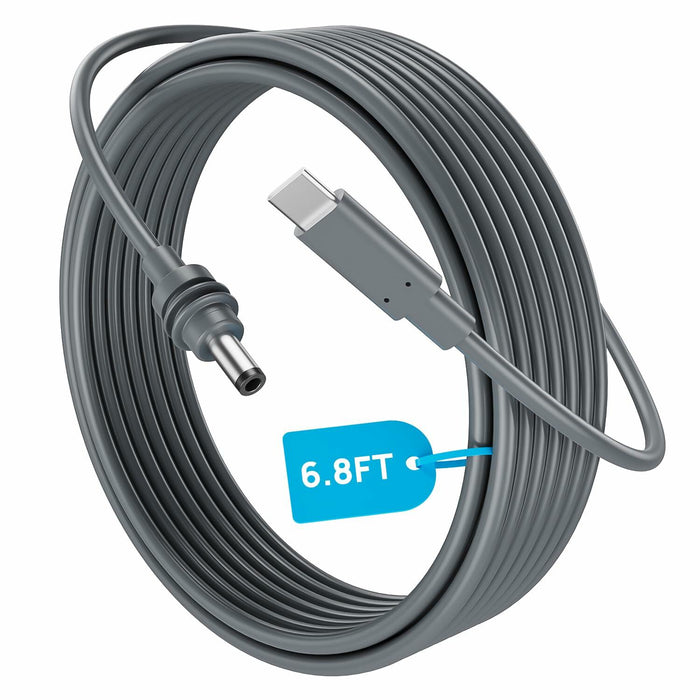 Starlink Mini USB-C to DC Power Cable 6.5FT Black Portable Accessory by Deal US