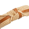Glamlily Woven Knotted Headbands with Faux Leather Accents 4 Pack Multi by Deal US