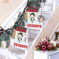 Best Cat Dad Ever Christmas Stocking Xmas Decoration 18x12 Inch by Deal US