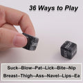 Romantic Naughty Dice Set Couples Game 36 Ways Black Anniversary Valentine by Deal US