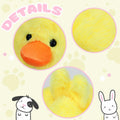 Bubblepompom Duck Plush Hat with Ears Yellow 22" Size 22" by Deal US