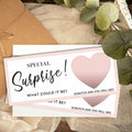 2 Set Surprise Scratch Cards 3x8" Travel Gift Pink B08 Birthday Wedding by Deal US