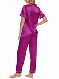 VENTELAN Women's Pajama Set Super-Soft Short & Long Sleeve Pants Size 2XL by Deal US