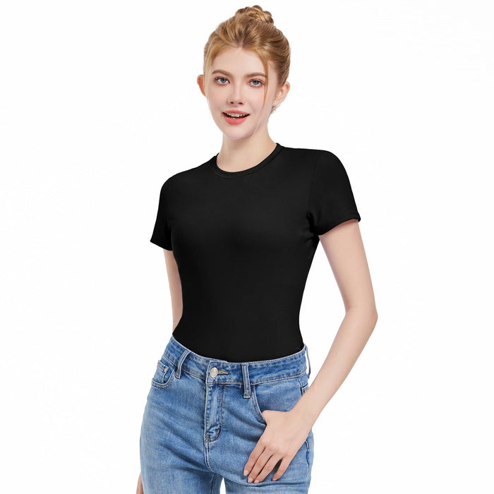 Pnosnesy Women's Slim Fit Casual Short Sleeve T-Shirt Size M by Deal US